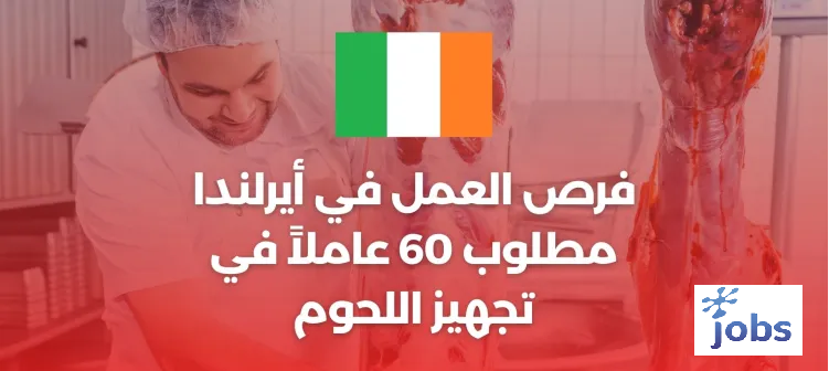 أيرلندا | مطلوب 60 عاملاً في تجهيز اللحوم