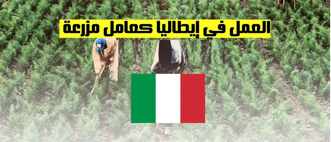 فرص العمل في إيطاليا كعامل مزرعة